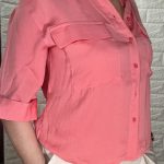 Camisa de manga 3/4 Fabiana