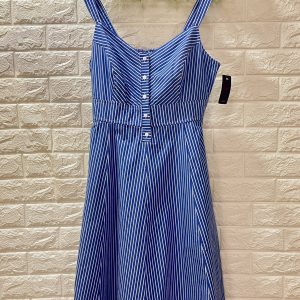 Vestido Midi Ravina, mod Annika Stripe Nautical Blue