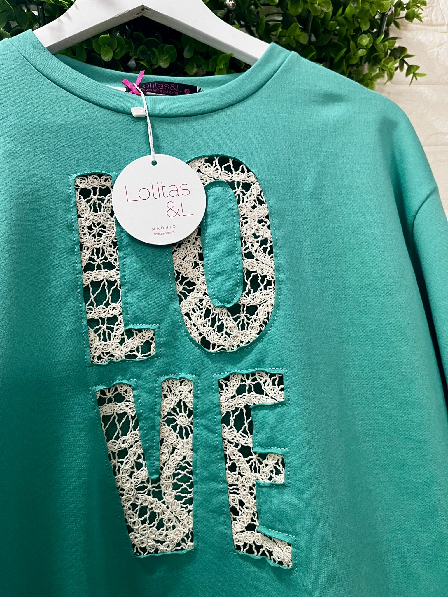 SUDADERA LOLITAS&L 2 SUDADERA LOLITAS&L - Imagen 2