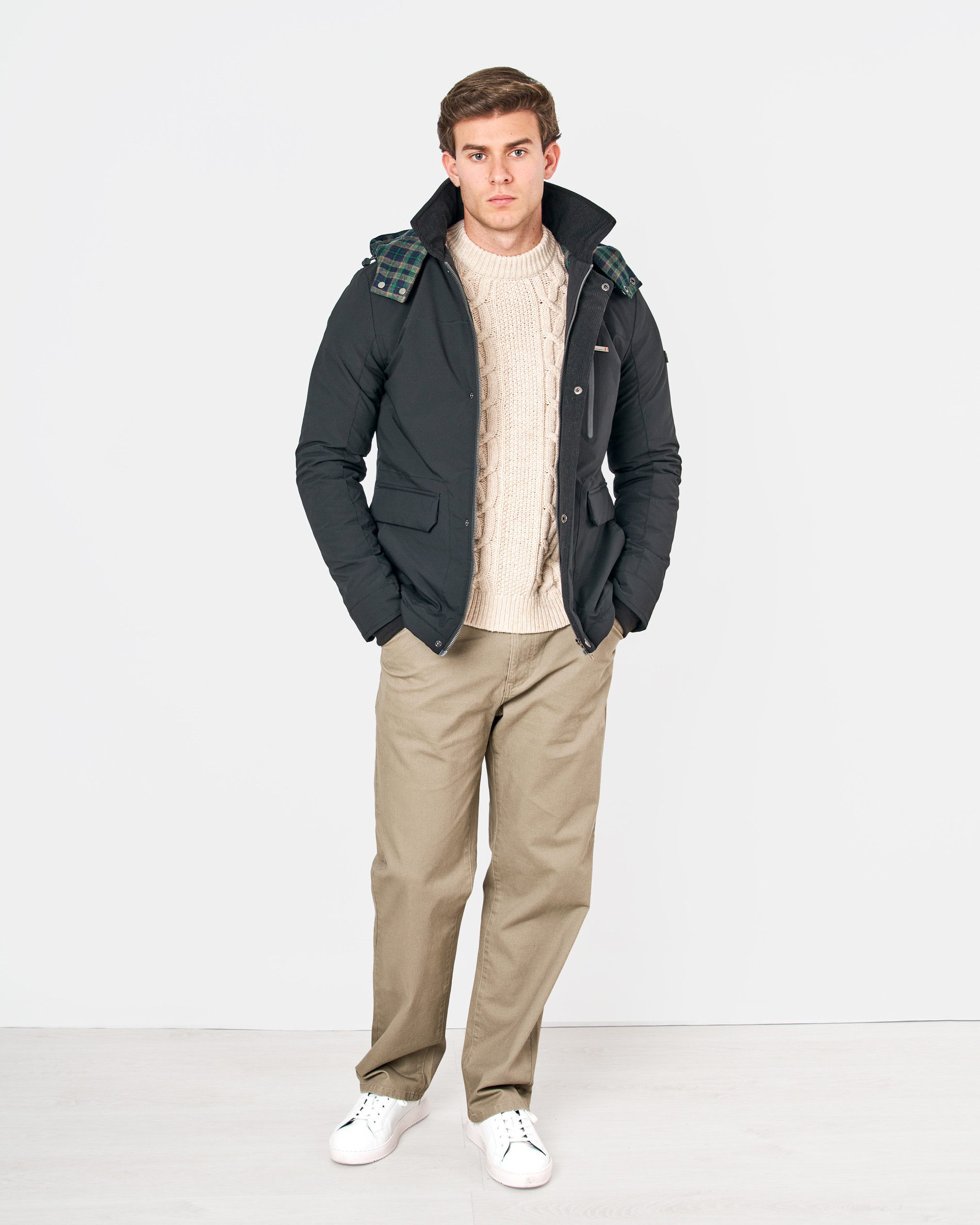 PARKA PANA EN CUELLO 4 PARKA PANA EN CUELLO - Imagen 4